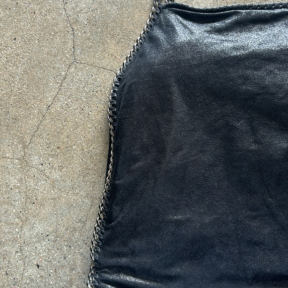 Stella McCartney Falabella small tote Black/Silver - Picture 6 of 8